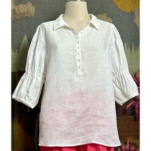 Anthropologie Tallulah Blouse Top XL